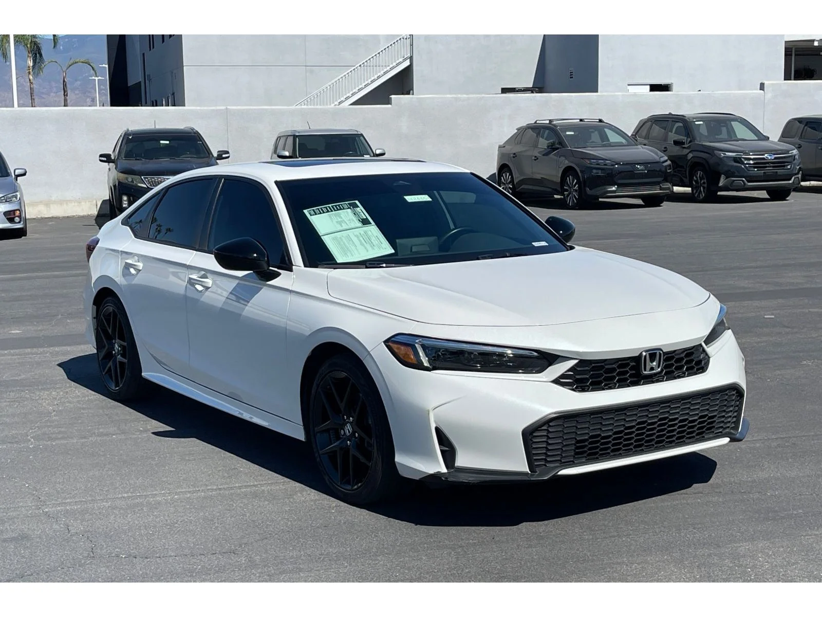 Used 2026 Platinum White Pearl Honda 2WD Sport Hybrid image 8
