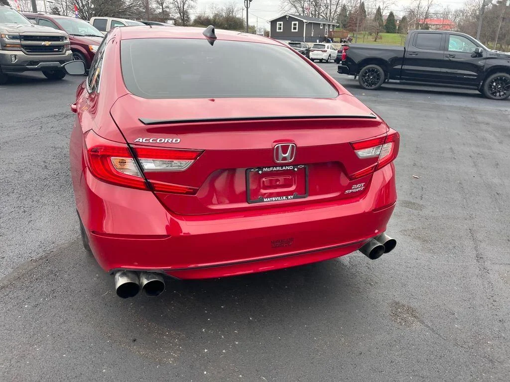 Used 2021 San Marino Red Honda Sport image 4