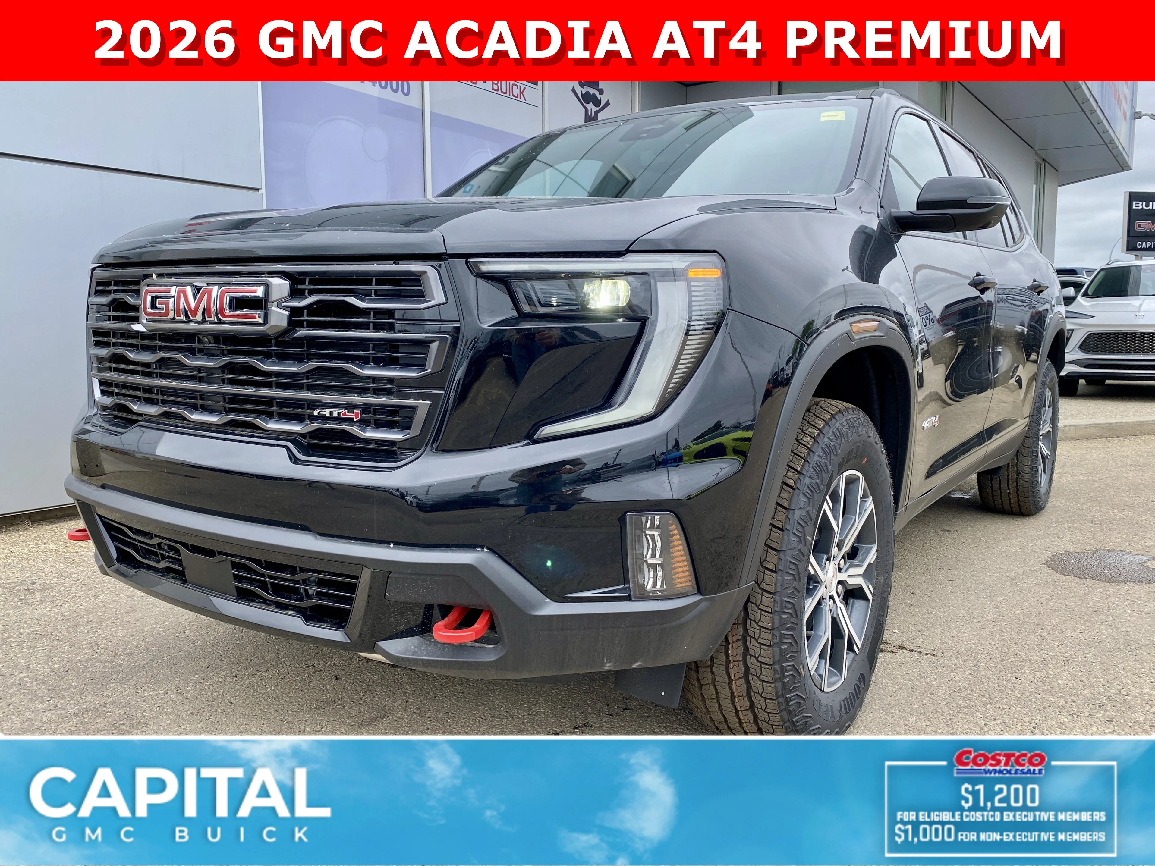 New 2026 EBONY TWILIGHT METALLIC GMC AT4 image 1
