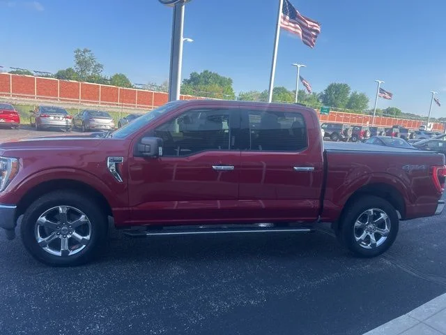 Used 2021 Red Metallic Ford XLT image 4