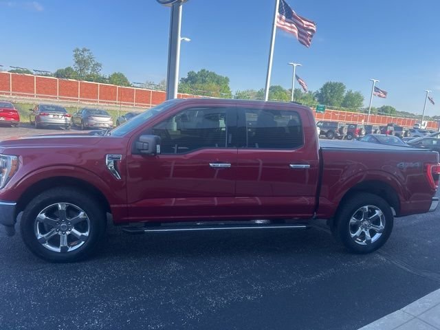 Used 2021 Red Metallic Ford XLT image 4