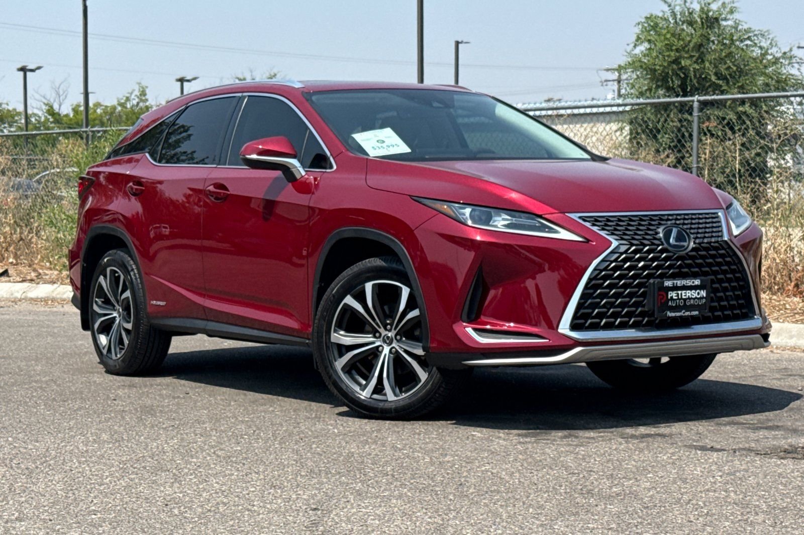 Used 2020 Red Lexus 450h image 2