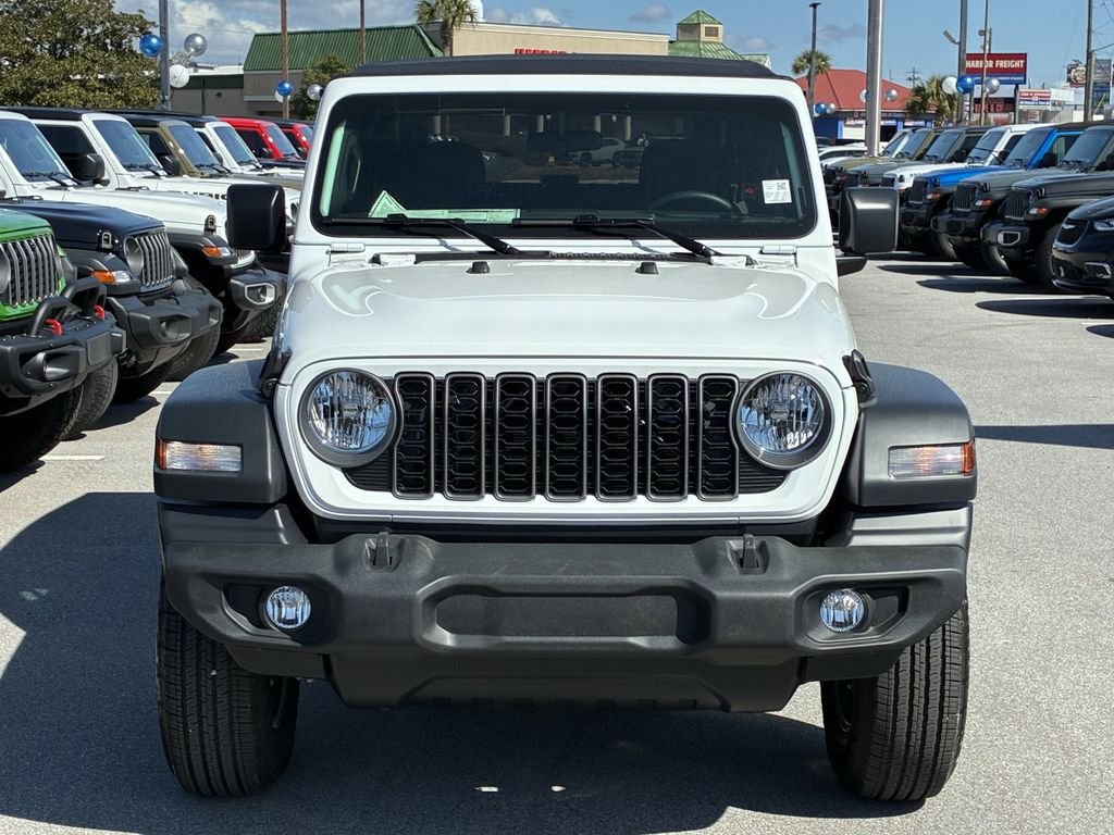 New 2026 Bright White Clear-Coat Exterior Paint Jeep Sport image 10