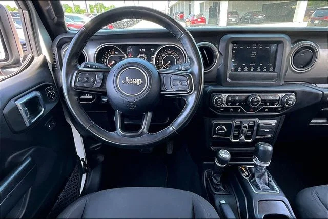 Used 2021 White Jeep Sport image 8