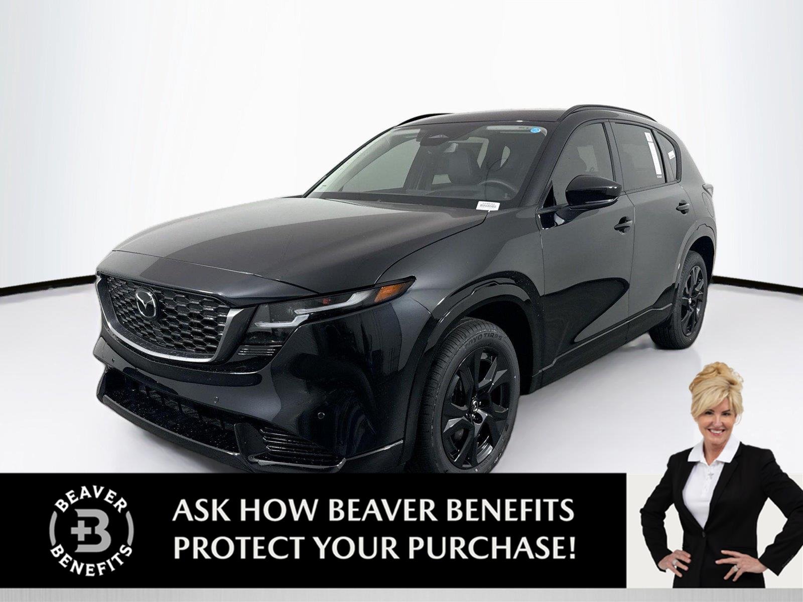 New 2026 Jet Black Mica Mazda 2.5 S Premium AWD image 1