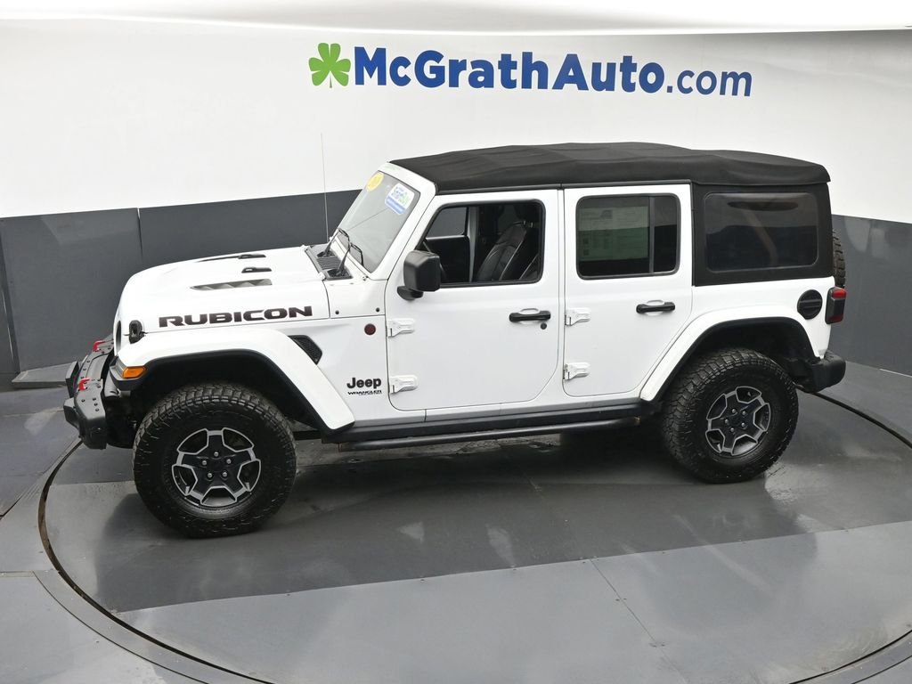 Used 2018 White Jeep Unlimited Rubicon image 22