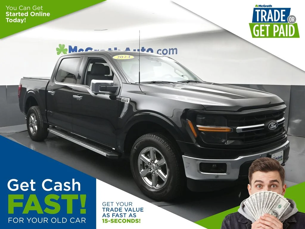 Certified Used 2024 Black Ford XLT image 1