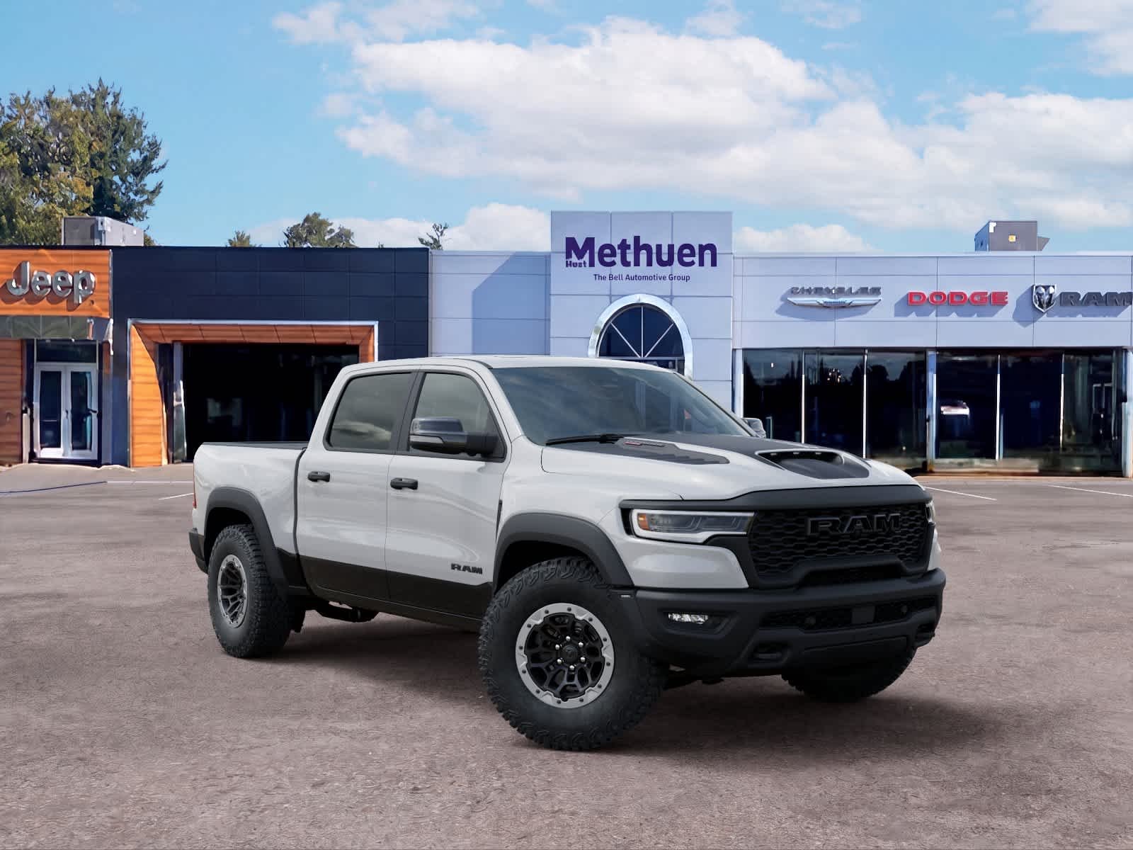 New 2026 Bright White Clear-Coat Exterior Paint RAM RHO image 5