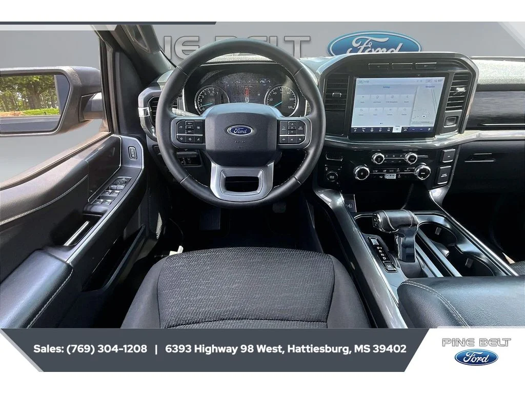 Certified Used 2023 Agate Black Metallic Ford XLT image 5