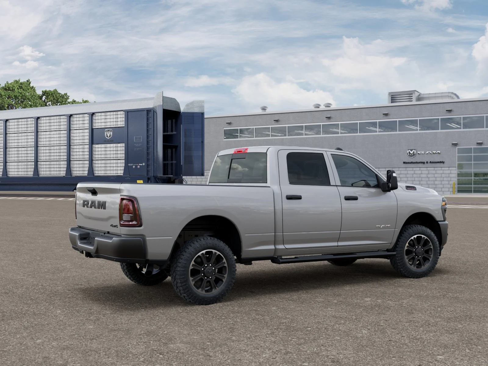 New 2027 Silver-Zynith Exterior Paint RAM  image 2