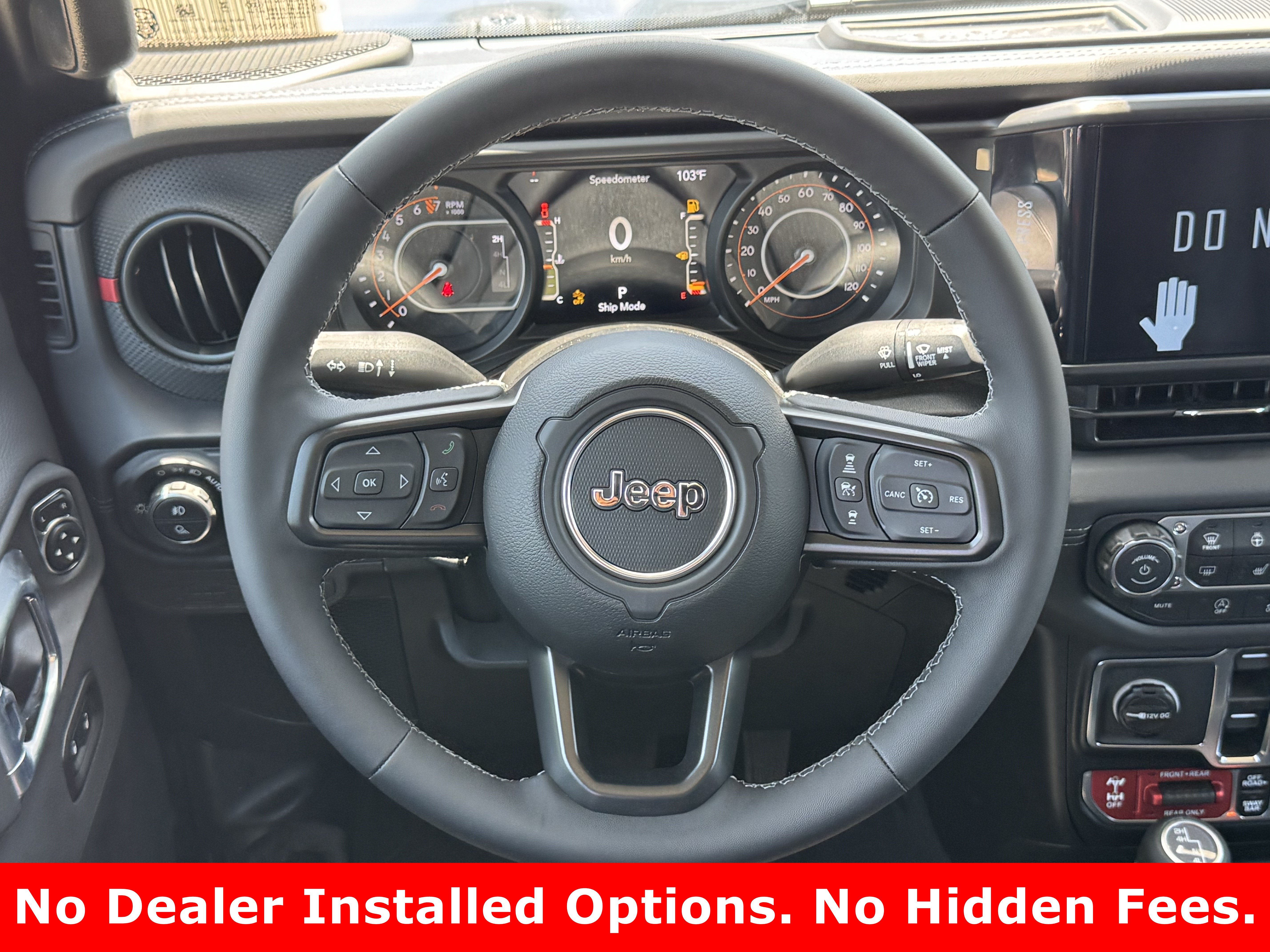 New 2026 Black Clear-Coat Exterior Paint Jeep Shadow Ops image 11