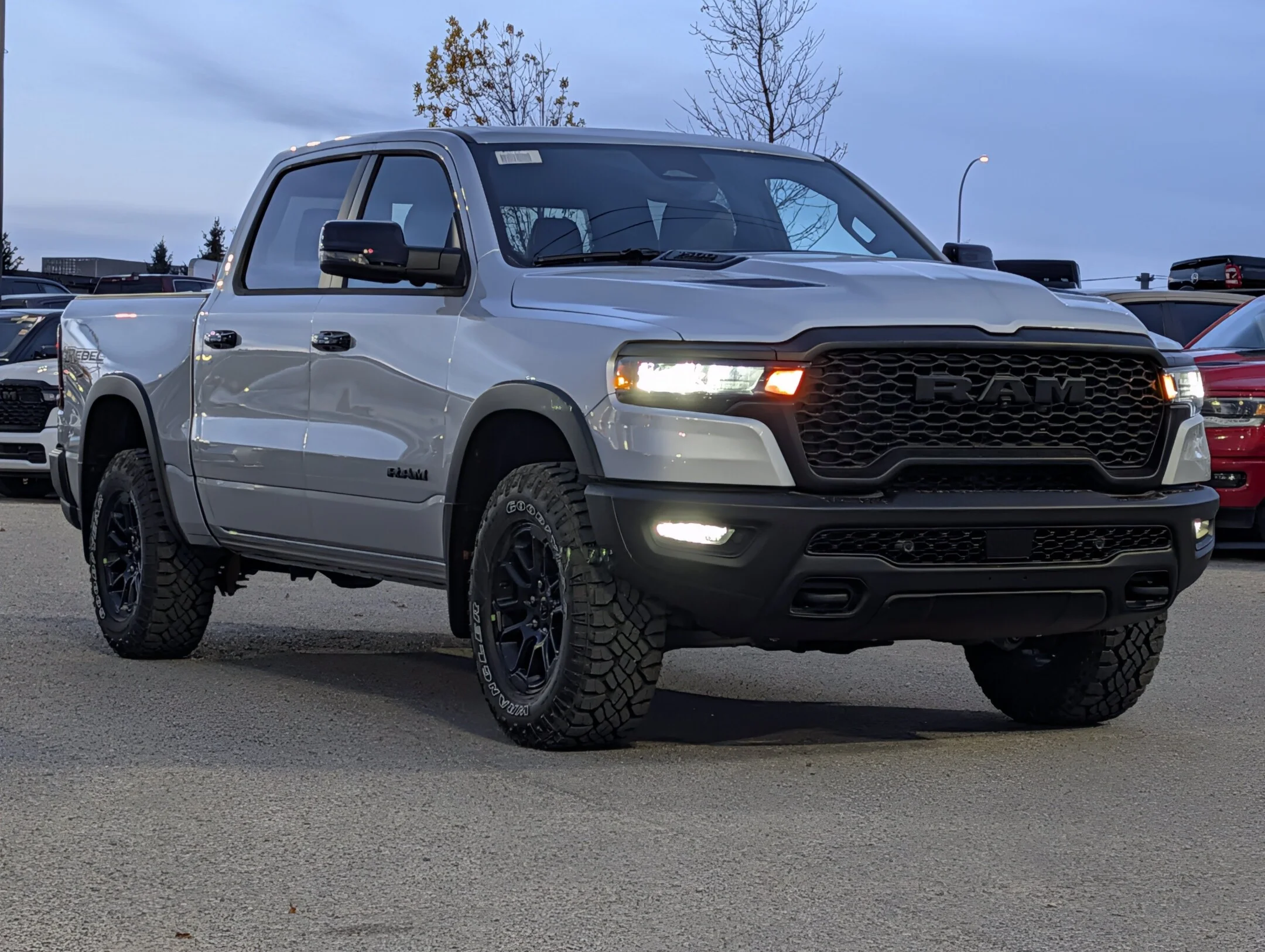 New 2027 Silver RAM Rebel - - Rebel X Pkg - Level 2 Grp - Pano Sunroof - Harman/Kardon Audio & More! image 2