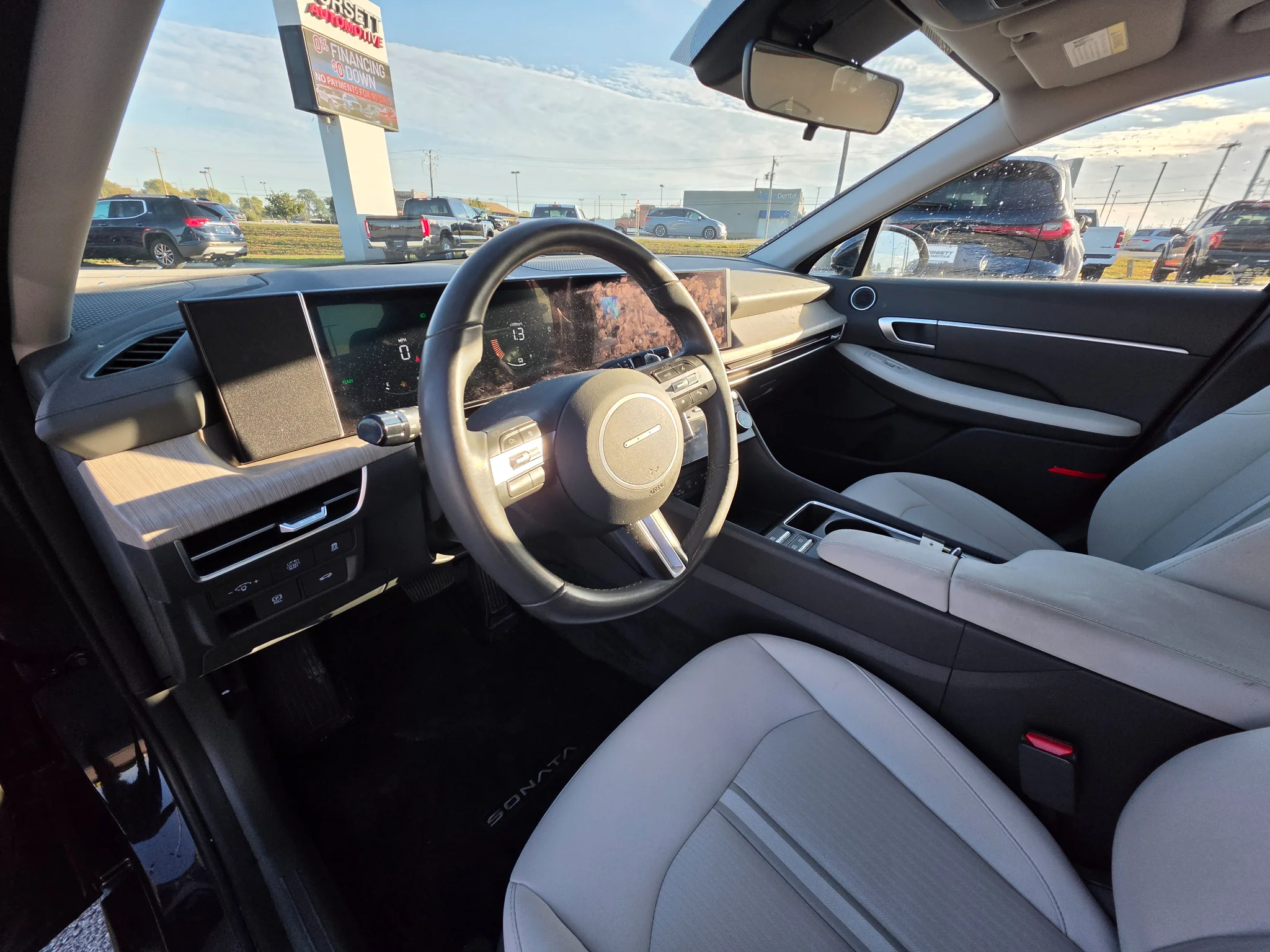 Used 2024 Carbon Blue Hyundai SEL image 13