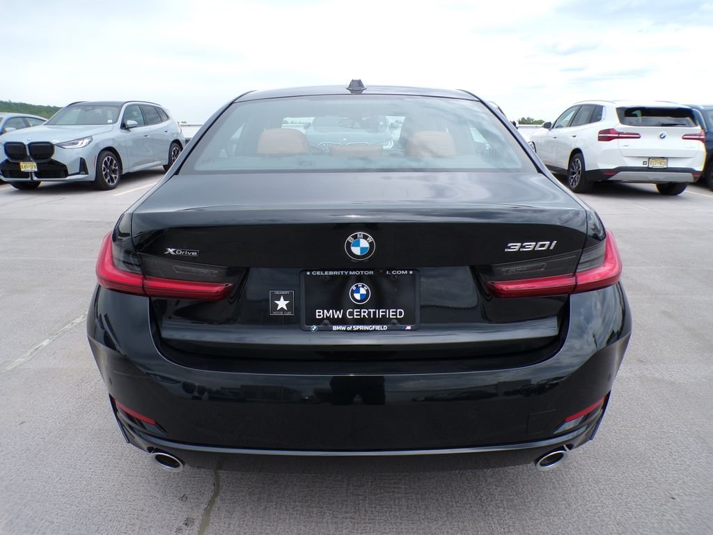 Certified Used 2025 Black Sapphire Metallic BMW 330i xDrive image 5