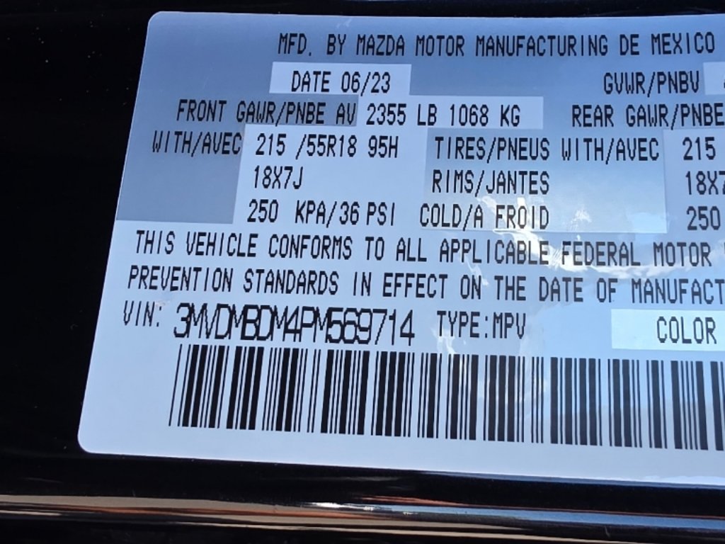 Used 2023 Jet Black Mica Mazda 2.5 S Premium Package image 35
