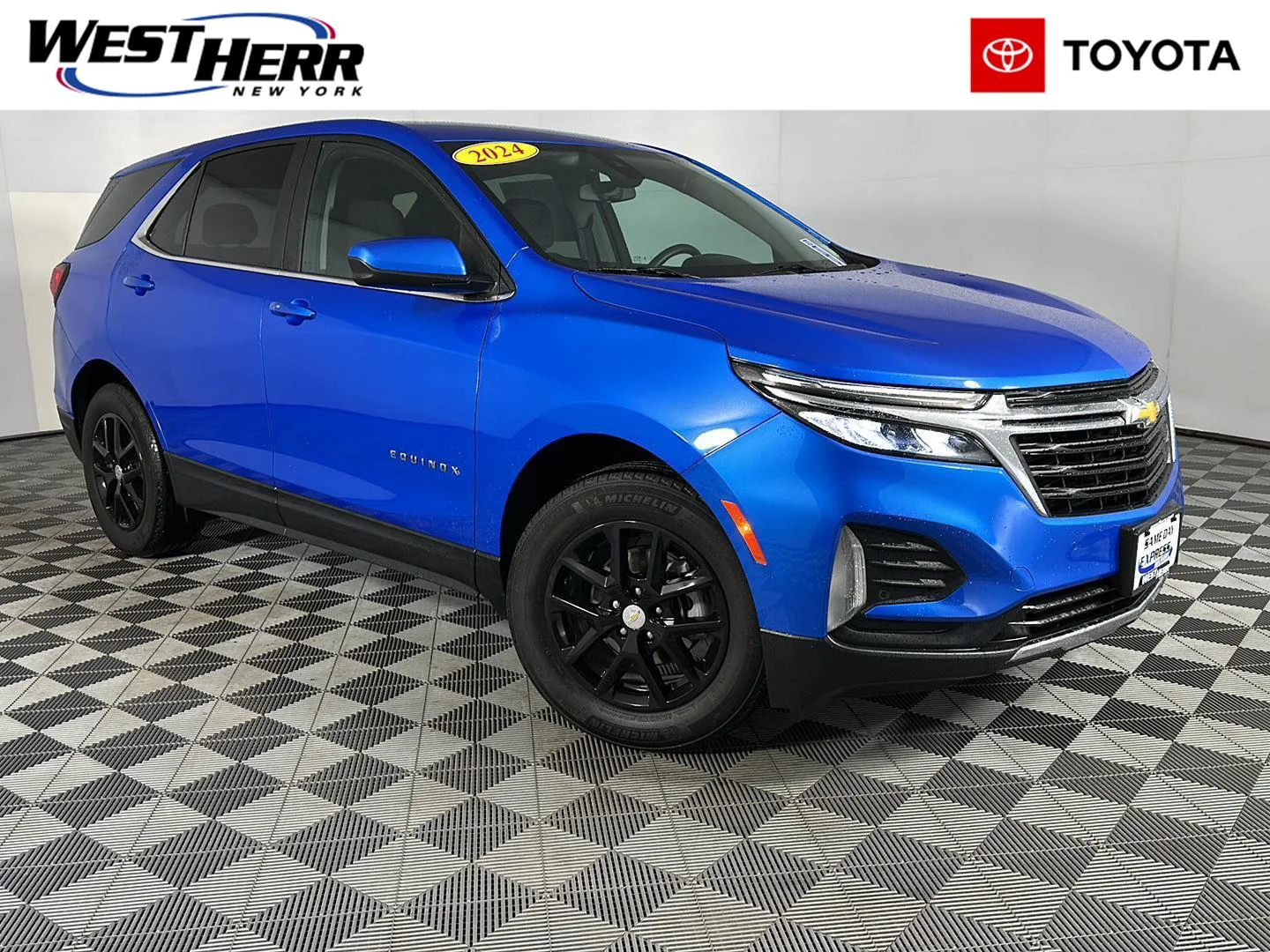 Used 2024 Riptide Blue Chevrolet LT image 1