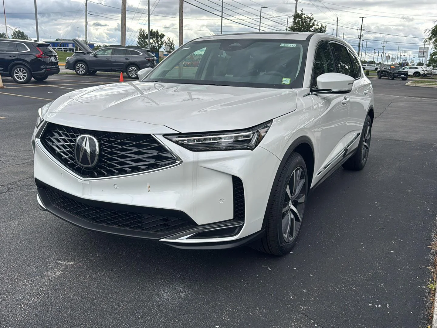 New 2026 Platinum White Pearl Acura w/Technology Package image 4