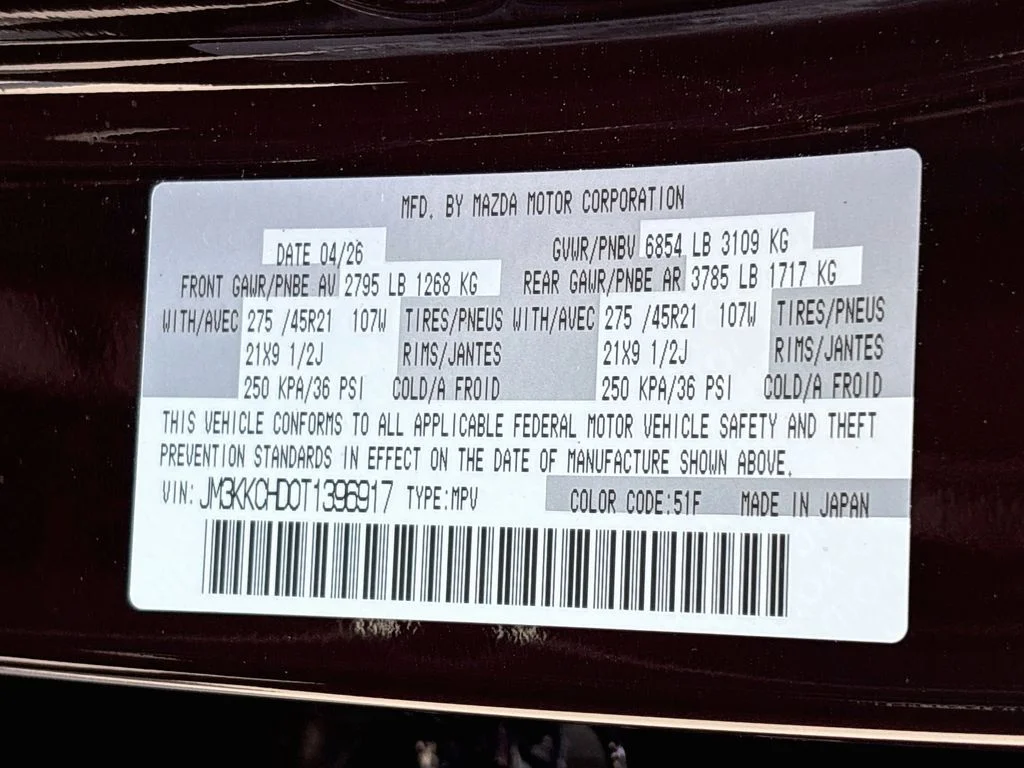 New 2026 Artisan Red Premium Mazda 3.3 Turbo Premium Sport AWD image 35