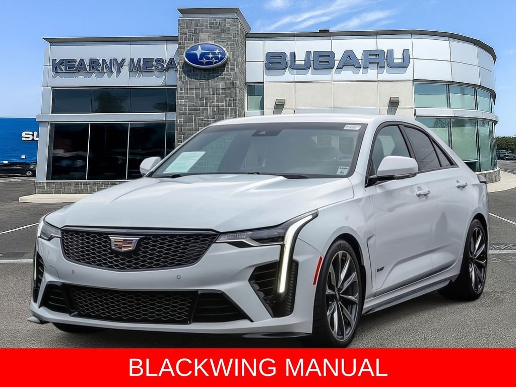 Used 2022 White Cadillac V-Series image 3
