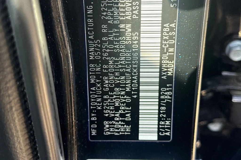 Used 2025 Black Toyota XSE image 35