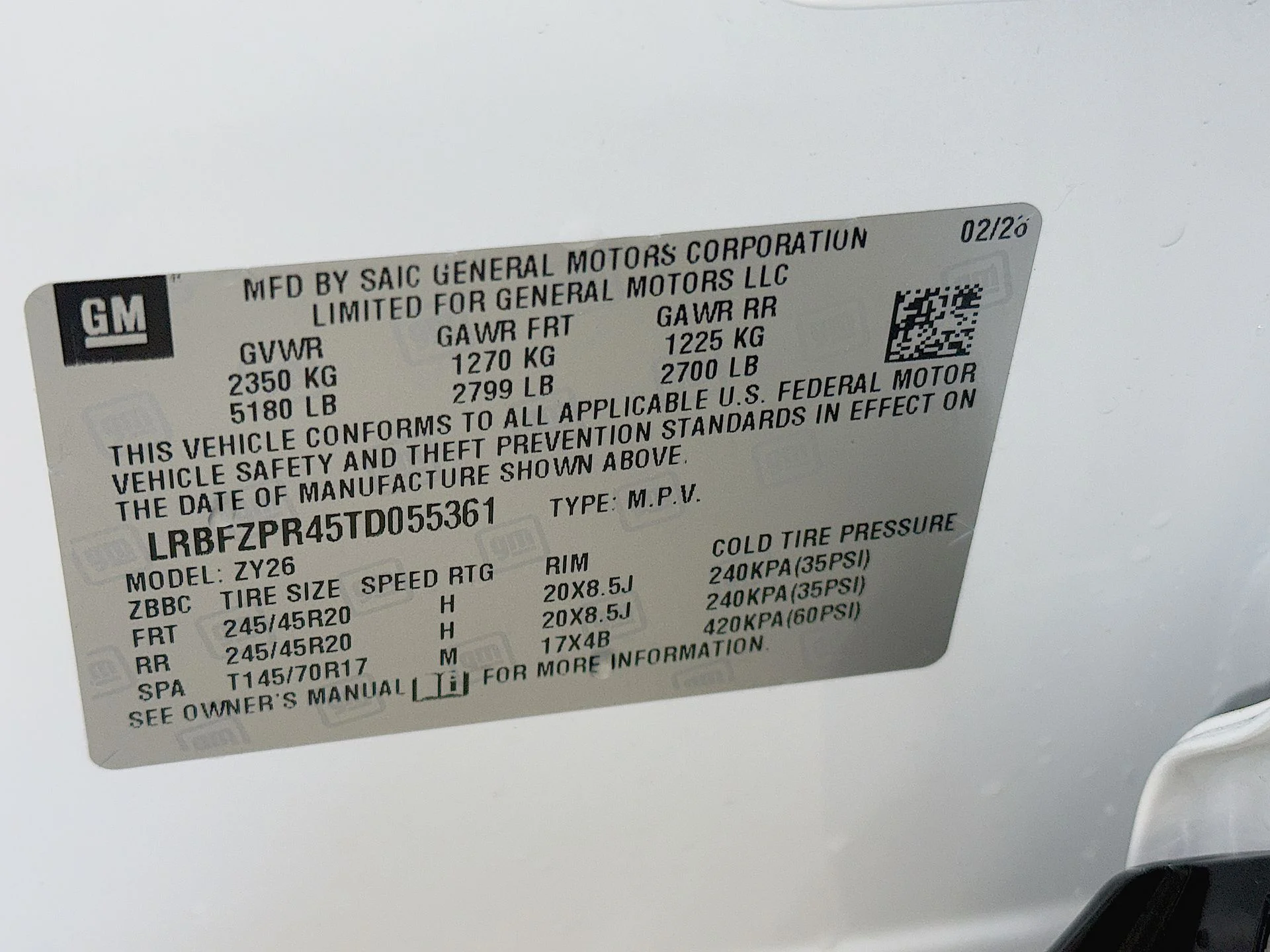 New 2026 Summit White Buick Sport Touring image 34