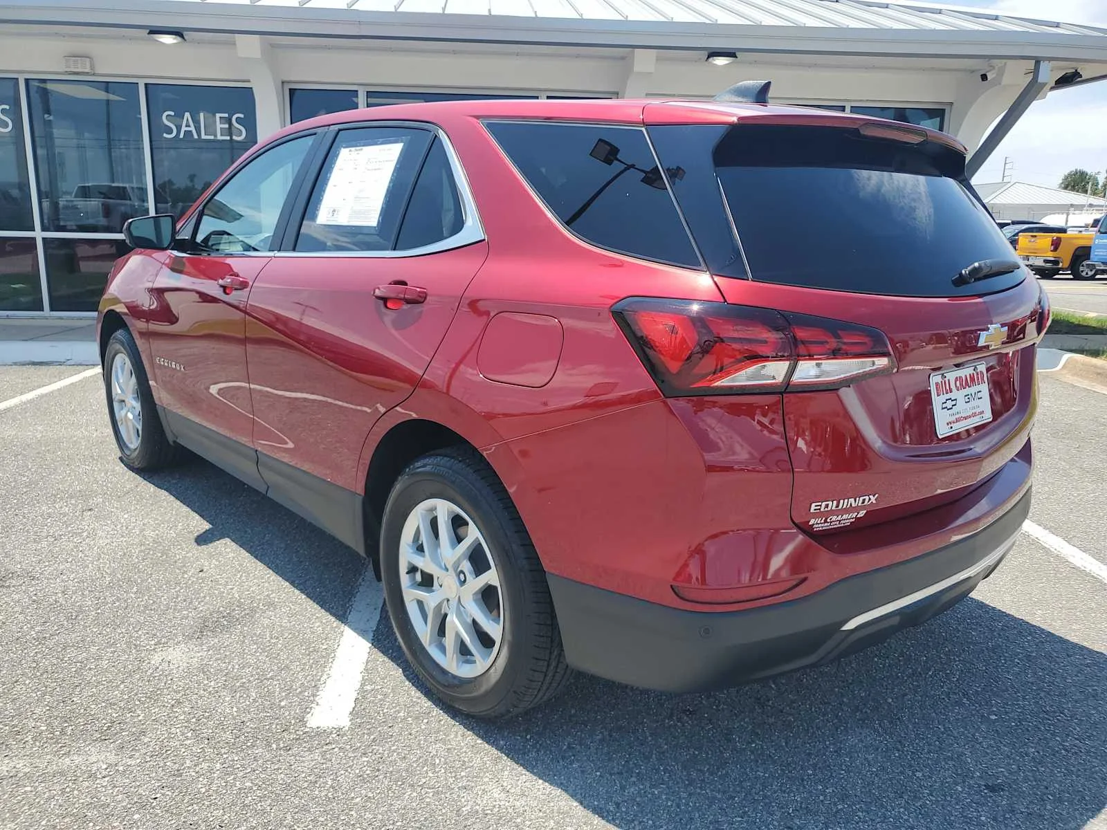 Used 2024 Radiant Red Tintcoat Chevrolet LT image 3