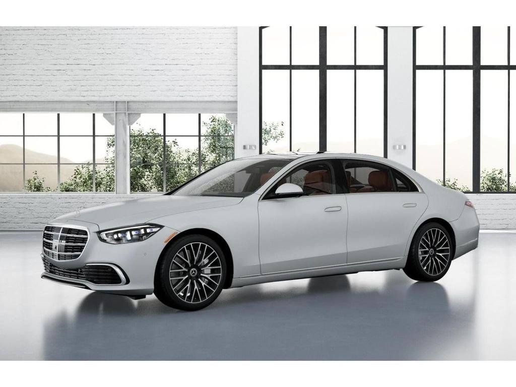 New 2026 White Mercedes-Benz S 580 image 38