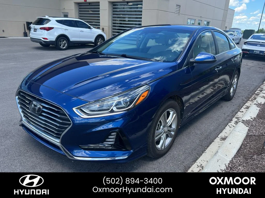 Used 2018 Lakeside Blue Hyundai SEL image 2