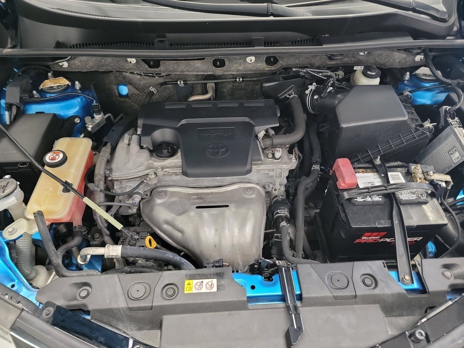 Used 2018 Electric Storm Blue Toyota XLE image 24