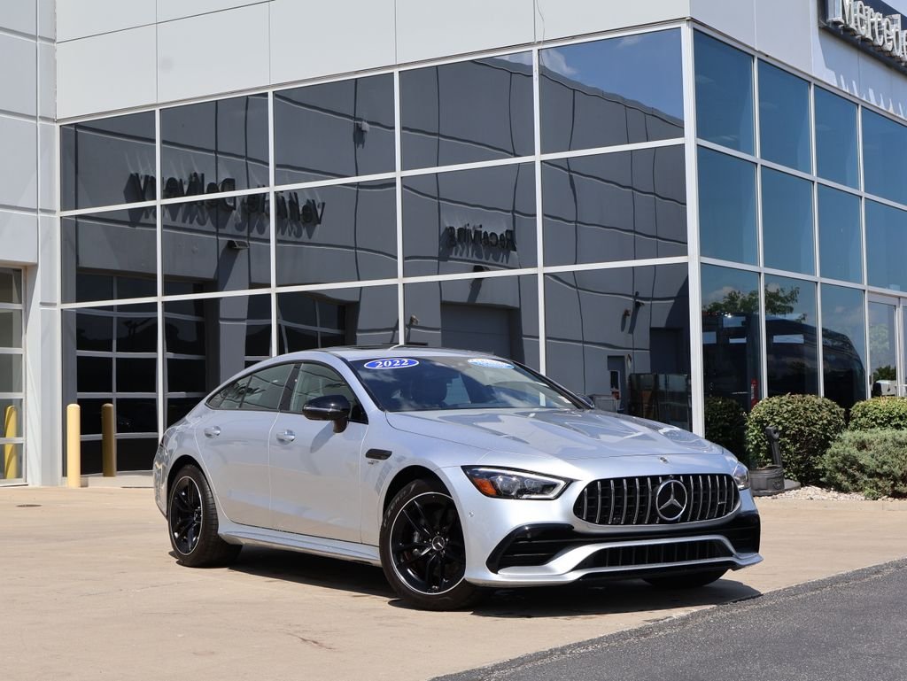 Used 2022 Cirrus Silver Metallic Mercedes-Benz Base image 1