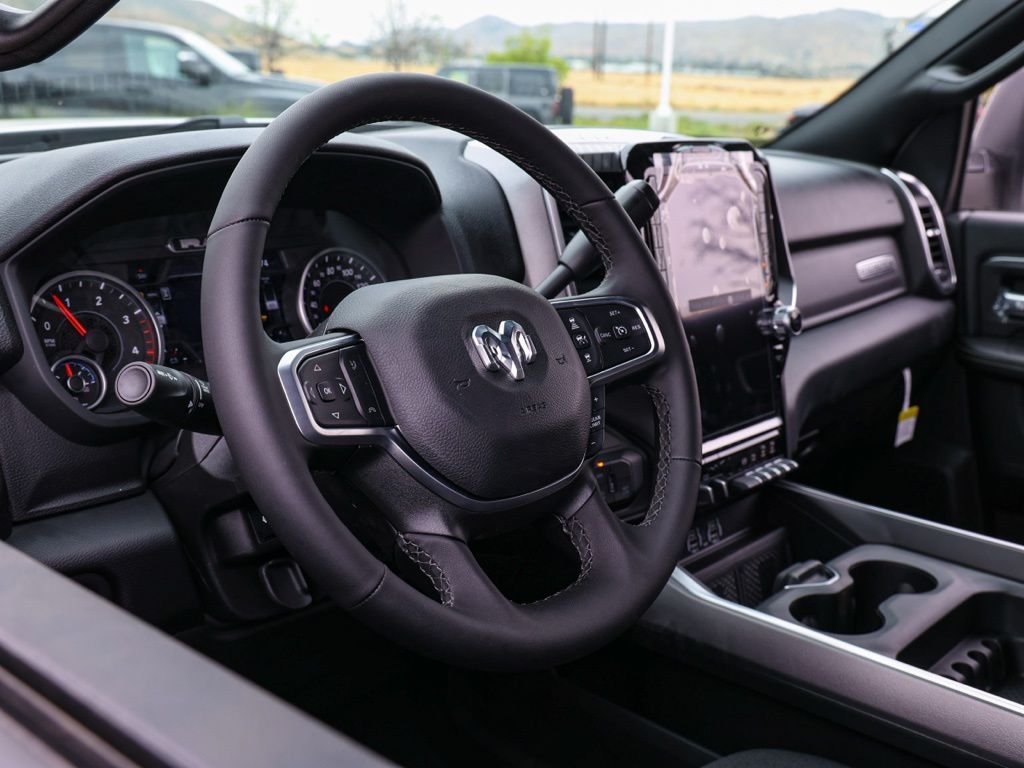 New 2026 Bright White Clear-Coat Exterior Paint RAM Big Horn Night Edition image 13