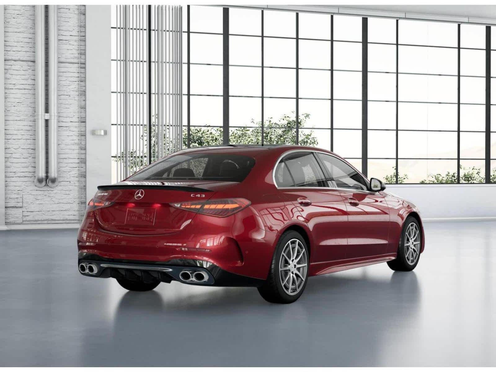New 2026 MANUFAKTUR Patagonia Red Metallic Mercedes-Benz AMG® C 43 4MATIC® Sedan image 21
