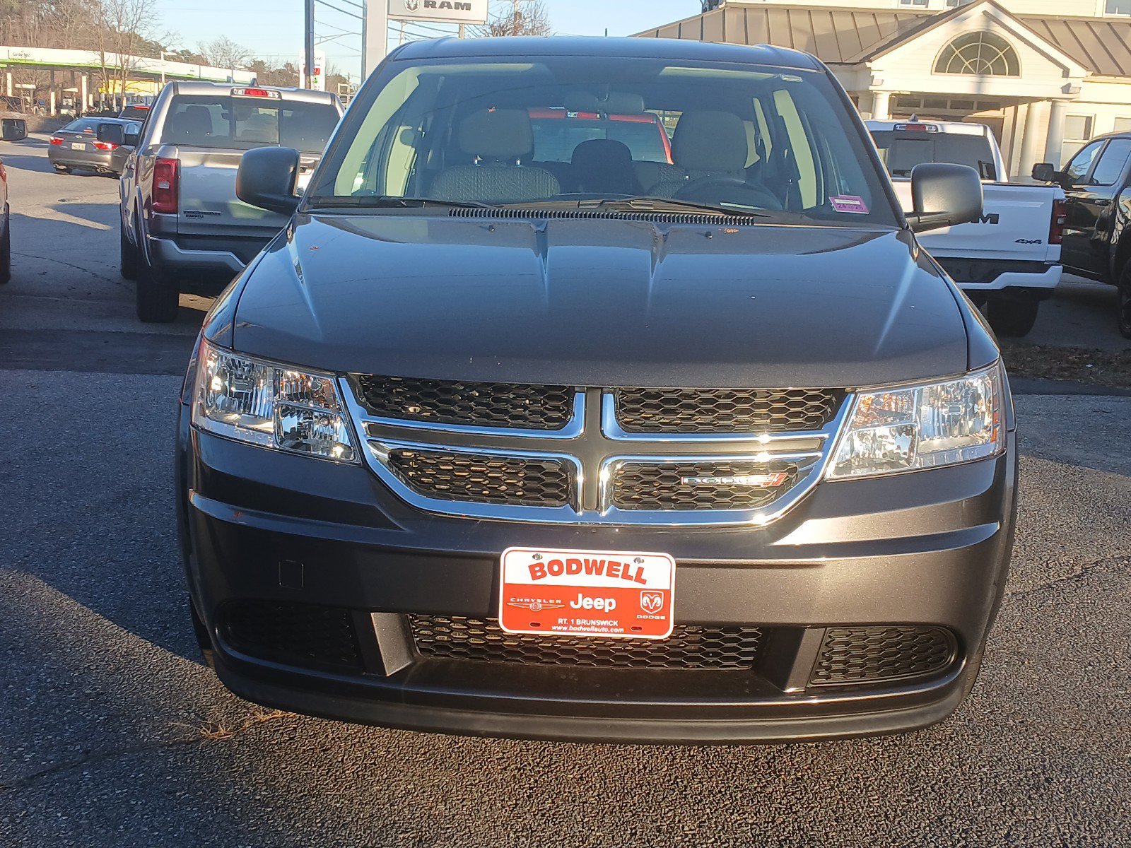 Used 2014 Dodge Journey American Value Package with VIN 3C4PDCAB7ET308510 for sale in Brunswick, ME