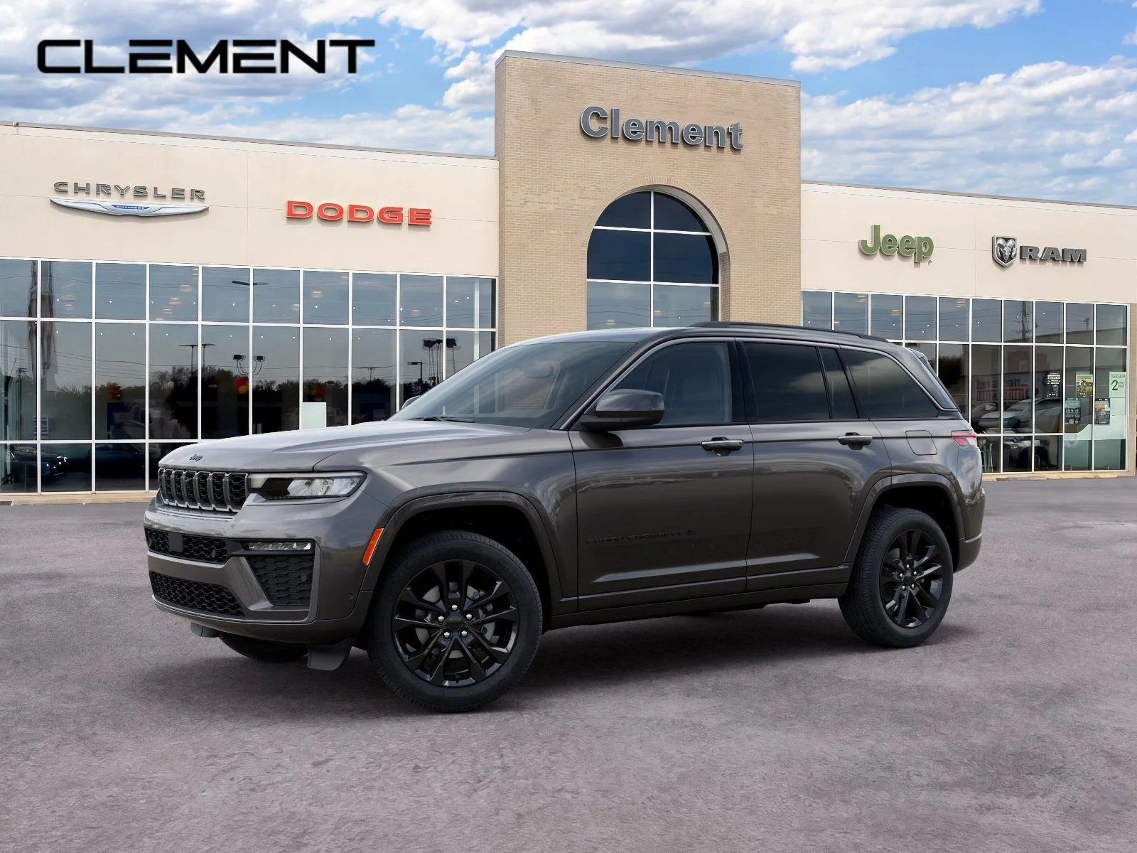 New 2026 Baltic Gray Metallic Clear-Coat Exterior Paint Jeep Limited Reserve image 2