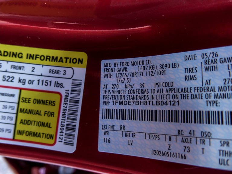 New 2026 Ruby Red Metallic Tinted Clearcoat Ford Big Bend image 33