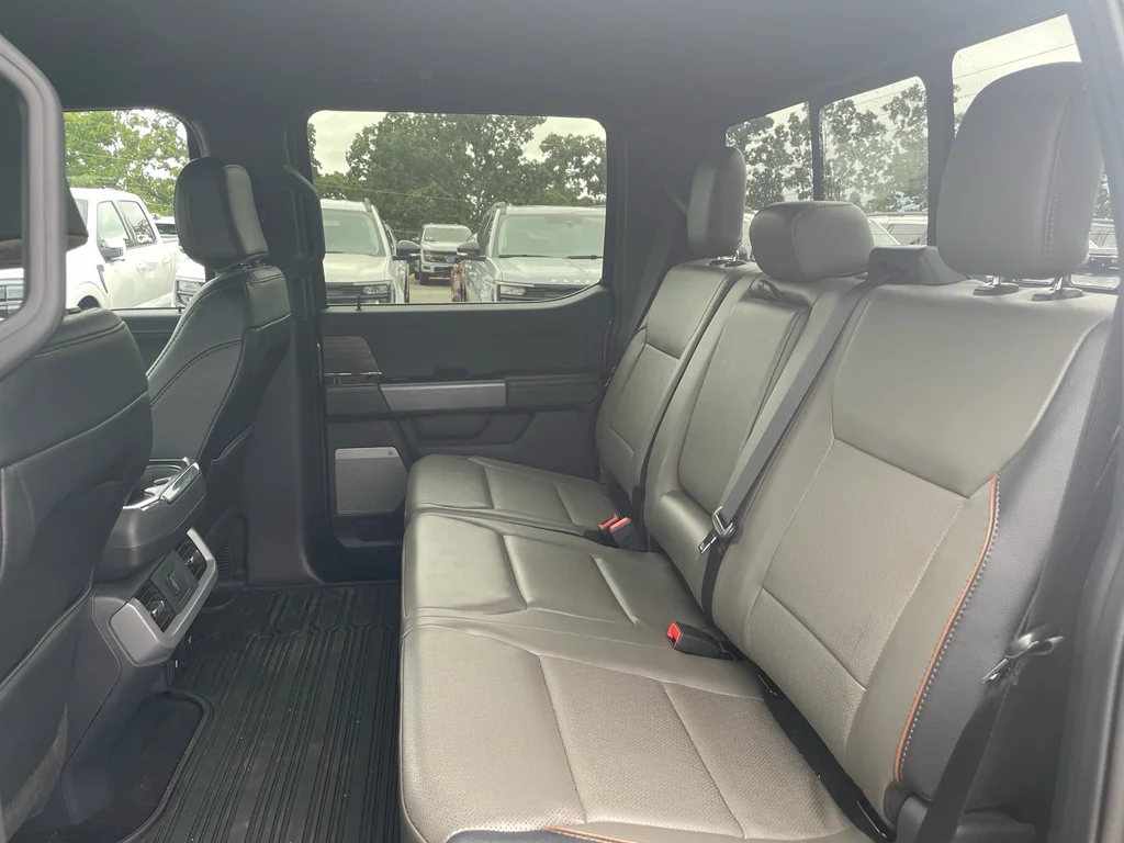 Used 2024 Carbonized Gray Metallic Ford LARIAT image 12