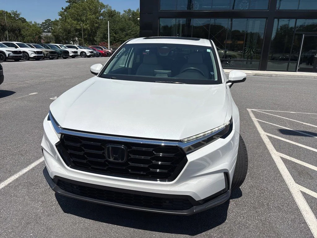 Used 2024 Platinum White Pearl Honda EX-L image 2