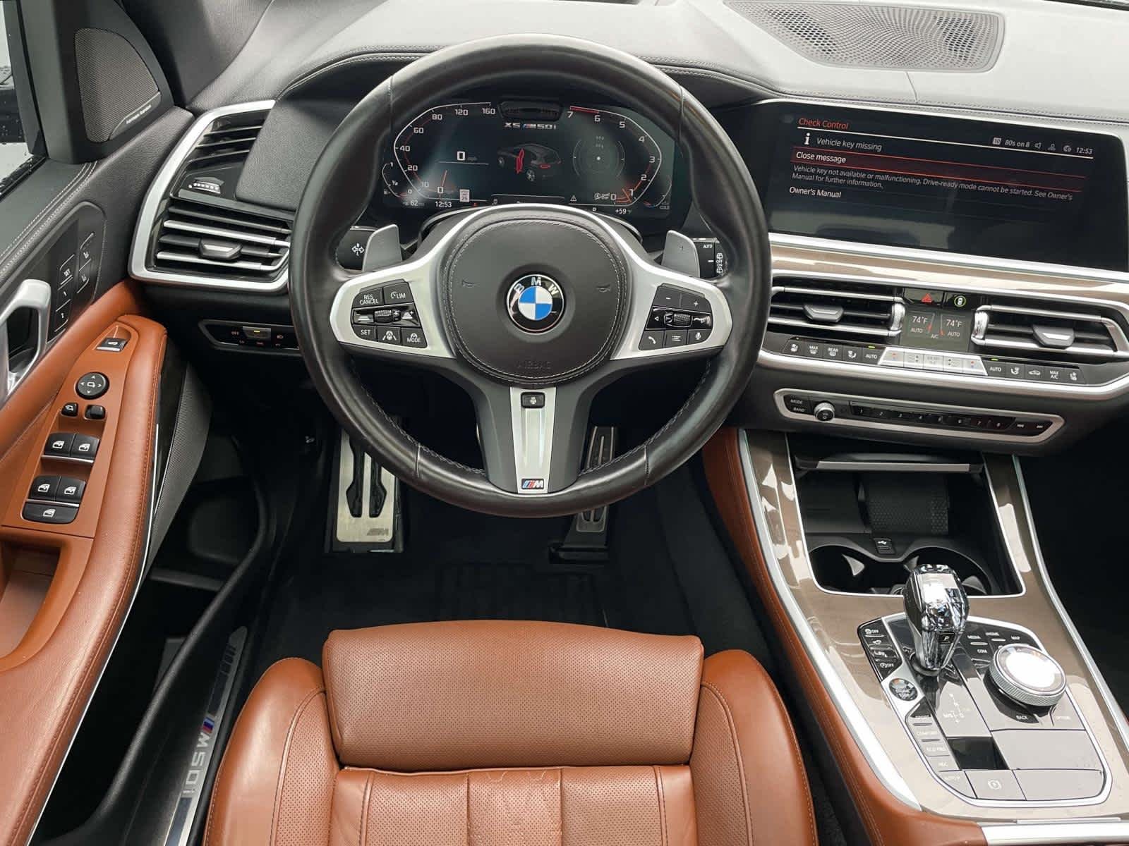 Used 2022 Arctic Grey Metallic BMW M50i image 2