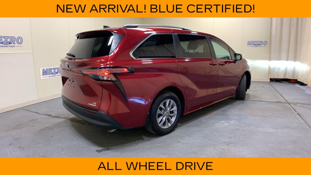 Certified Used 2021 Pearl Toyota LE image 3