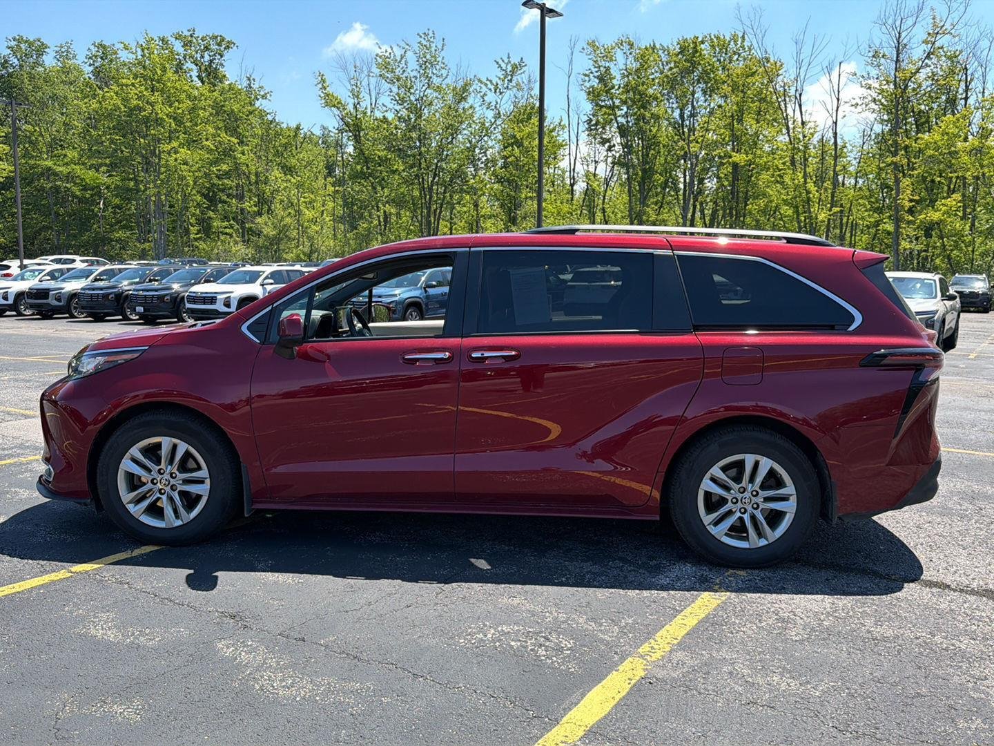 Used 2023 Ruby Flare Pearl Toyota XLE image 11