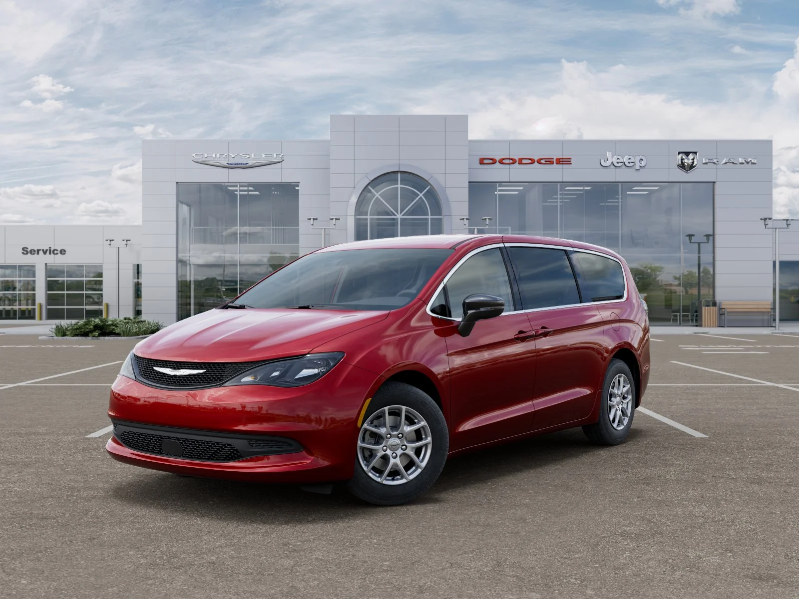 New 2026 Red Hot Pearl-Coat Exterior Paint Chrysler LX image 31