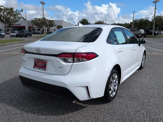 Certified Used 2026 White Toyota LE image 4