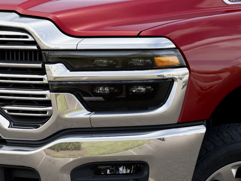 New 2026 Molten Red Pearl-Coat Exterior Paint RAM Laramie image 37