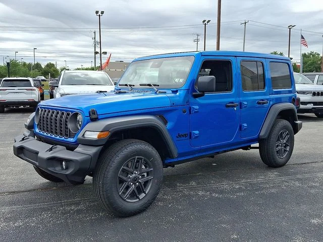 New 2025 Blue Jeep Sport S image 3