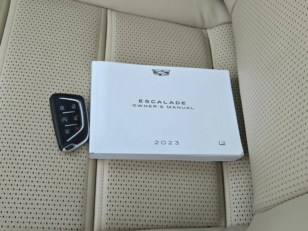 Used 2023 Black Cadillac Premium Luxury image 13