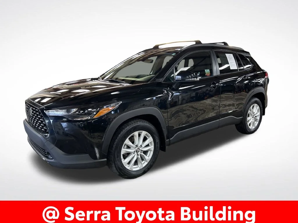 Certified Used 2024 Black Toyota LE image 1