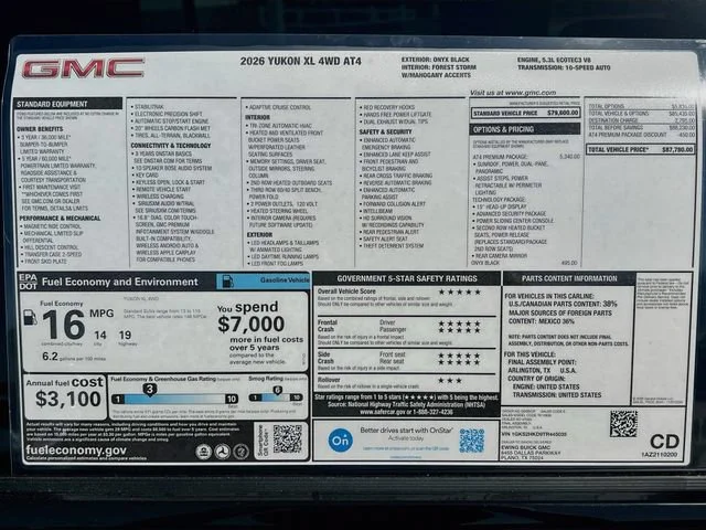 2026 GMC Yukon XL AT4 - Photo 21