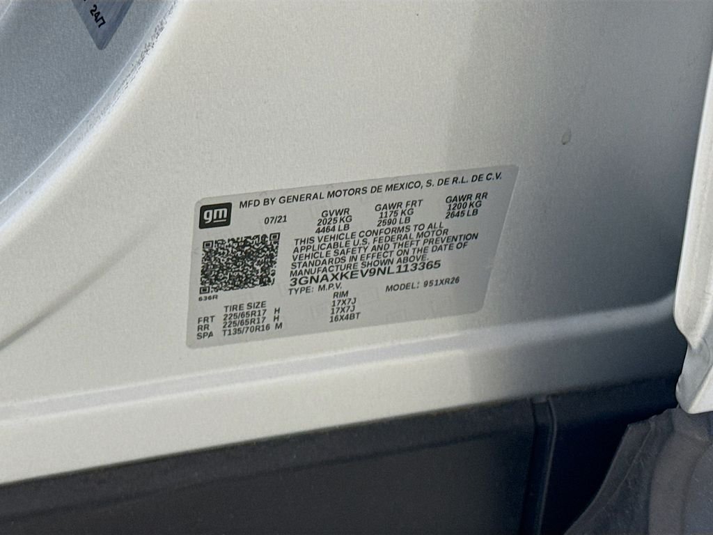 Used 2022 Silver Ice Metallic Chevrolet LT image 30
