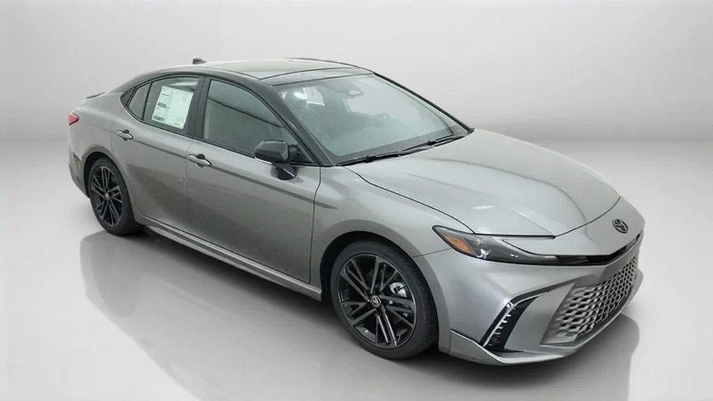 New 2027 Heavy Metal with Midnight Black Metallic roof Toyota XSE image 18