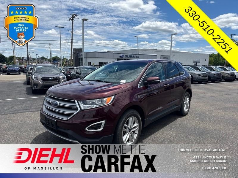 Used 2018 Red Ford SEL image 3